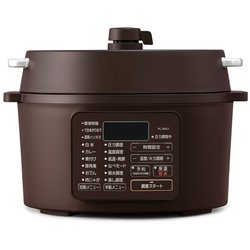 アイリスオーヤマ 電気圧力鍋 3L カカオブラウン PC-MA3 2022年製 ヨドバシ.com - アイリスオーヤマ IRIS OHYAMA 電気圧力鍋 3.0L