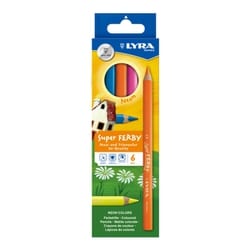 ファルビー 軸白木 6色セット o7r6kf1 Amazon.co.jp: リラ LYRA 文具 色鉛筆 白木 三角グリップ