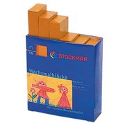 みつろうブロッククレヨン 単色 12本 ゴールデンイエロー ST36004