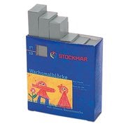みつろうブロッククレヨン 単色 12本 グレー ST36017