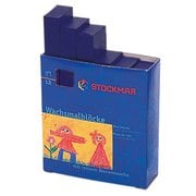 みつろうブロッククレヨン 単色 12本 プルシアンブルー ST36018