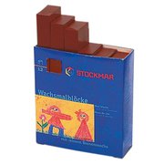 みつろうブロッククレヨン 単色 12本 黄土色 ST36020