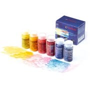 水彩絵の具 三原色 20ml 6本セット ST43041