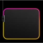 RGB ゲーミングマウスパッド 63825 SteelSeries QcK Prism Cloth Medium