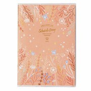 インデックス手帳2022 B6 薄型 ボタニカルピンク 031SHB