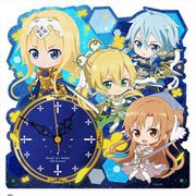 ソードアート・オンライン アリシゼーション War of Underworld ぷちちょこ アクリル置時計 三女神＆アリス [キャラクターグッズ]