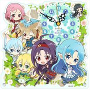 ソードアート・オンライン アリシゼーション War of Underworld ぷちちょこ アクリル置時計 アスナ/シノン/リーファ/シリカ/リズ/ユウキ/ユイ [キャラクターグッズ]