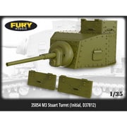 35054 WWII 米陸軍M3スチュアート用初期生産型砲塔セット（タミヤ用） [レジン製ディティールアップパーツ 1/35スケール]