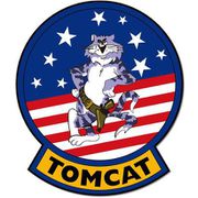 TOP GUN マグネットステッカー TOMCAT [キャラクターグッズ]