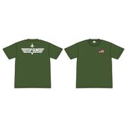 TOP GUN Tシャツ XLサイズ トップガン オリーブドラブ [キャラクターグッズ]