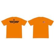TOP GUN Tシャツ XLサイズ トップガン オレンジ [キャラクターグッズ]
