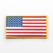 TOP GUN ワッペン（着脱式） USA国旗 [キャラクターグッズ]
