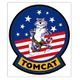 TOP GUN GG3耐ステッカー TOMCAT [キャラクターグッズ]
