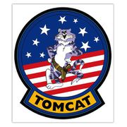 TOP GUN GG3耐ステッカー TOMCAT [キャラクターグッズ]