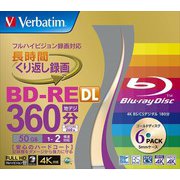 VBE260NG6VTO [BD-RE DL 50GB/2x/6枚パック/ゴールドレーベル 繰り返し録画用（書換型）]