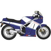21739 1/12 スズキ RG400Γ 後期型 ブルー/ホワイトカラー w/アンダーカウル [組立式プラスチックモデル 2024年12月再生産]