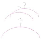 MAWA（マワ）ハンガー ミヤビエコノミックライト40 3本セット グリッターピンク MA1414321