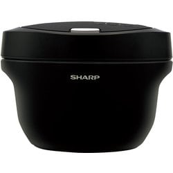 シンプルでおしゃれ SHARP KN-HW16G-B BLACK 水なし自動調理鍋