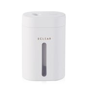 加湿器 アロマディフューサー USB給電 抗菌 バッテリー内蔵 コンパクト ホワイト HCE-HU2108UWH