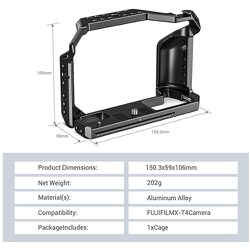 ヨドバシ.com - SmallRig スモールリグ SR2808 [富士フイルムX-T4専用ケージ] 通販【全品無料配達】