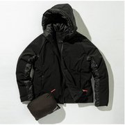 Humpty Jacket POO-21002 SN190 black×black Mサイズ [アウトドア ダウンウェア メンズ]