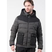 Heat Warm Jacket POO-21017 SN84 charcoal Mサイズ [アウトドア ジャケット メンズ]