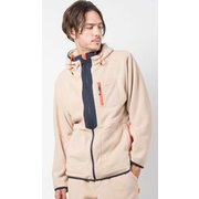 Bicolor Fleece Jacket POO-21014 SN20 beige Lサイズ [アウトドア フリース メンズ]