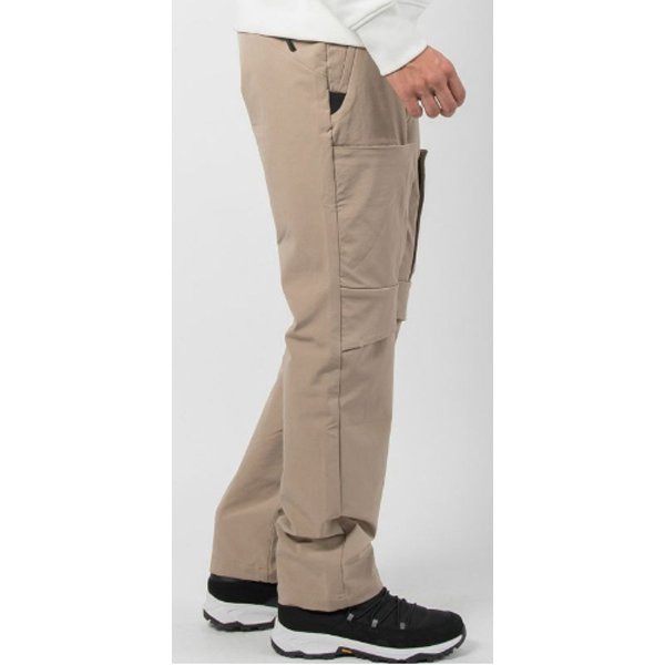 欠品カラー再入荷 プラスフェニックス Phenix Cargo Pocket Alert Pants Pob Sn Beige Lサイズ アウトドア ロングパンツ メンズ 公式