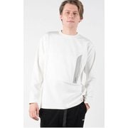 Stretch Zip Pocket Tee POT-21002 SN10 white Mサイズ [アウトドア カットソー メンズ]