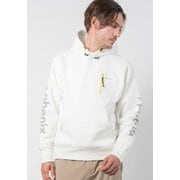 Sleeve Logo Hoodie POO-21015 SN10 white Mサイズ [アウトドア パーカー メンズ]