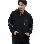 Sleeve Logo Hoodie POO-21015 SN90 black XLサイズ [アウトドア パーカー メンズ]