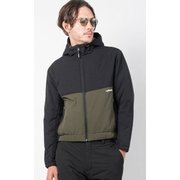 Hooded Puff Jacket POO-21010 SN90 black Lサイズ [アウトドア ジャケット メンズ]