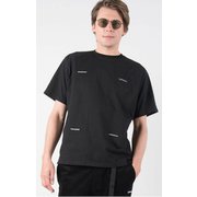 Mesh Parts T-Shirt POT-21005 SN90 black Mサイズ [アウトドア カットソー メンズ]