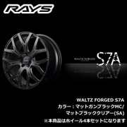 WALTZ FORGED S7Aシリーズ 18インチ×7 1/2J DISK：FACE-1 INSET：48（30） H/P.C.D.：5/114.3 DRILL：Φ29-Φ13 BORE：Φ73.1 カラー：SAカラー