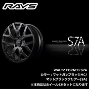 WALTZ FORGED S7Aシリーズ 19インチ×8 1/2J DISK：FACE-2 INSET：38（27） H/P.C.D.：5/114.3 DRILL：Φ29-Φ13 BORE：Φ73.1 カラー：SAカラー