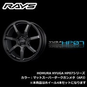HOMURA HYUGA HP07シリーズ 19インチ×9J FACE:FACE-2 INSET:38(37) H/P.C.D.:5/114.3 DRILL:Φ29-Φ15 BORE:Φ73.1 カラー:APJ カラー