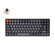 Keychron K2（V2） ワイヤレス・メカニカルキーボード RGB - 日本語配列（テンキーレス）-Gateron茶軸 K2/V2-87-RGB-Brown-JP