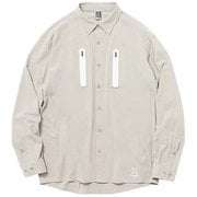 ドライ ストレッチ シャツ 2 ロングスリーブ DryStretchShirts2 LS 110802 (J20) LIGHT BEIGE Mサイズ [アウトドア ソフトシェルジャケット ユニセックス]