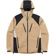 ハイブリッド ソフトシェル パーカ HybridSoftShellPK 130501 (J21) BEIGE/BLACK Lサイズ [アウトドア ソフトシェルジャケット ユニセックス]