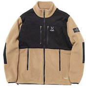 コンビネーション フリース ジャケット Combination Fleece JK Men 941512 J21 BeBk Lサイズ [アウトドア フリース メンズ]