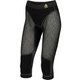 ウールネット 3/4 ロングス ウーマン WOOLNET 3/4 LONGS WOMAN Black Sサイズ [機能性スポーツウェア アンダーウェア レディース]