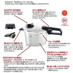 ヨドバシ.com - フィスラー Fissler 622-212-02-070 [ビタビットプレミアム 圧力鍋 2.5L] 通販【全品無料配達】