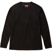 クライムスキンプラス長袖Tシャツ Climb Skin+ L/S Tee TOMSJM00 (BK)ブラック XLサイズ [アウトドア アンダーウェア メンズ]