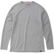 クライムスキンプラス長袖Tシャツ Climb Skin+ L/S Tee TOMSJM00 (GY)グレー XLサイズ [アウトドア アンダーウェア メンズ]