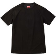 クライムスキンプラス半袖Tシャツ Climb Skin+ H/S Tee TOMSJM01 (BK)ブラック XLサイズ [アウトドア アンダーウェア メンズ]