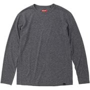 クライムウールロングスリーブティー Climb Wool L/S Tee TOMSJM03 (CHC)チャコール Sサイズ [アウトドア アンダーウェア メンズ]