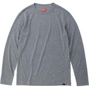 クライムウールロングスリーブティー Climb Wool L/S Tee TOMSJM03 (STL)スティール Lサイズ [アウトドア アンダーウェア メンズ]