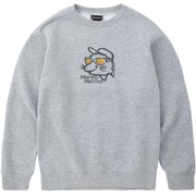 Marvin Face Heavy Sweat Crew TOMSJB68 (GYM)グレーモク Mサイズ [アウトドア スウェット メンズ]