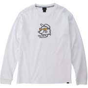 T Cマーヴィンフェイス長袖Tシャツ T C Marvin－Face L/S Tee TOMSJB58 (WH)ホワイト XLサイズ [アウトドア カットソー メンズ]
