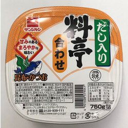 ヨドバシ.com - サンジルシ だし入り 料亭 合わせ 750g 通販